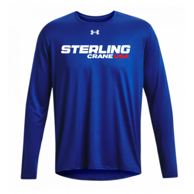 UA LS Tech Tee_Sterling
