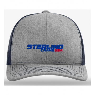 Richardson 112 heather grey/navy