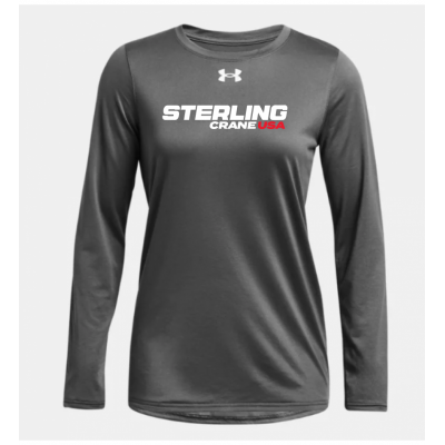 UA LS Tech Tee_Sterling