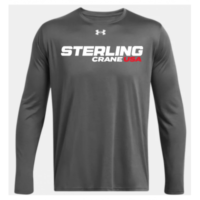 UA LS Tech Tee_Sterling