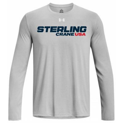 UA LS Tech Tee_Sterling