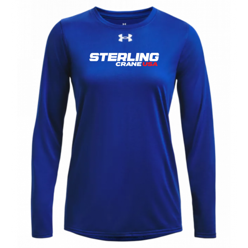 UA LS Tech Tee_Sterling