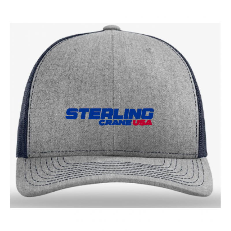 Richardson 112 heather grey/navy